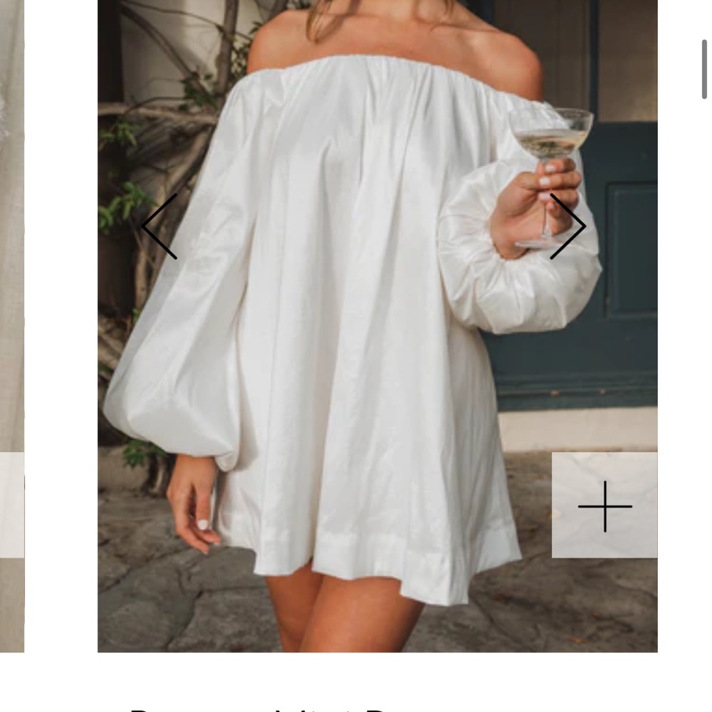 Show me your mumu white Off-Shoulder White Dress
